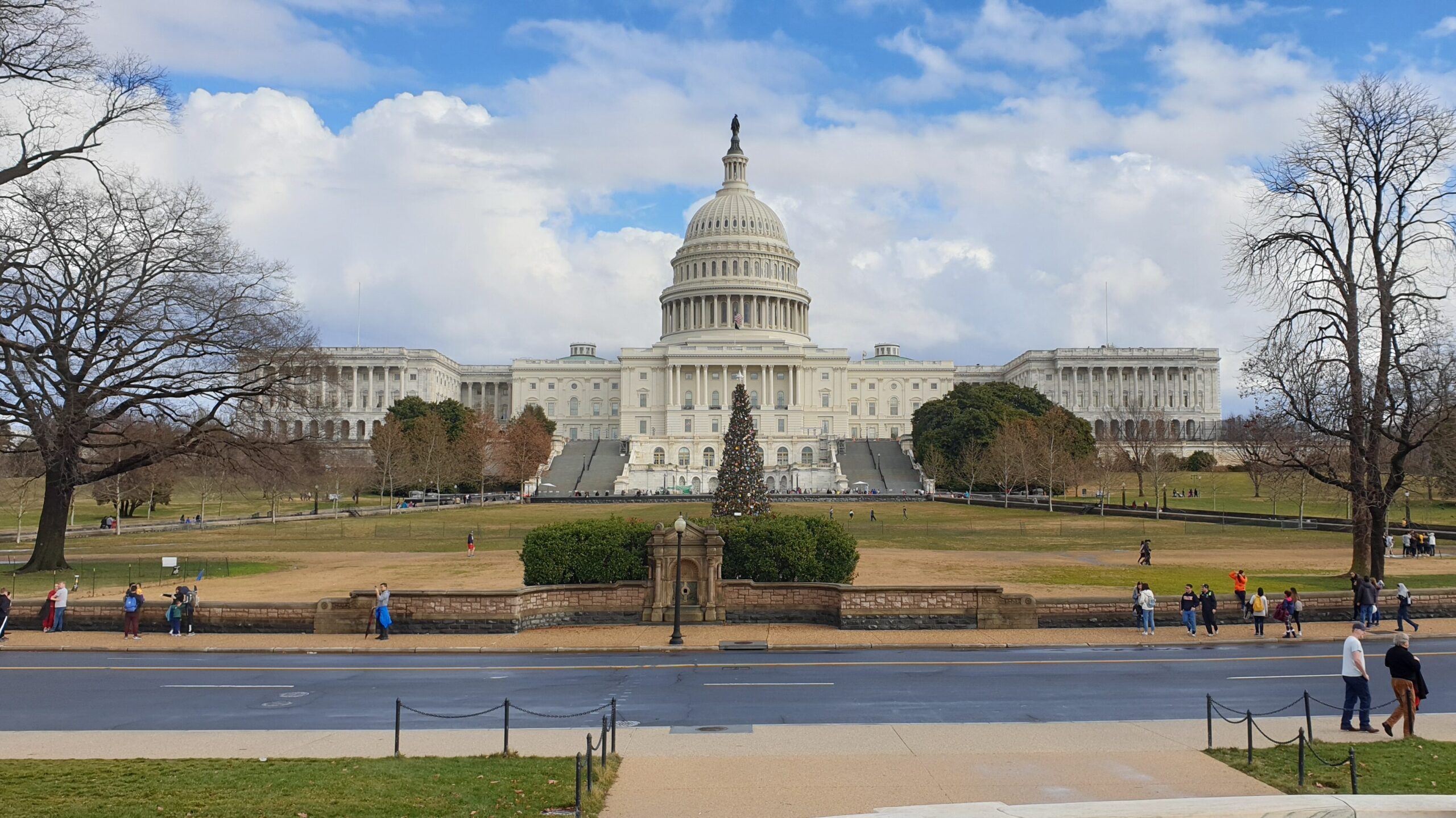 Zu sehen ist das Weiße Haus in Washington D.C. als Sitz des US-amerilkanischen Präsidenten.